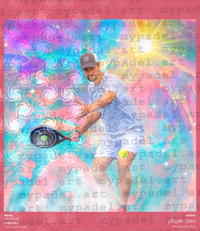 Psychedelic Padel - Safe Return By player-zero@0.5x