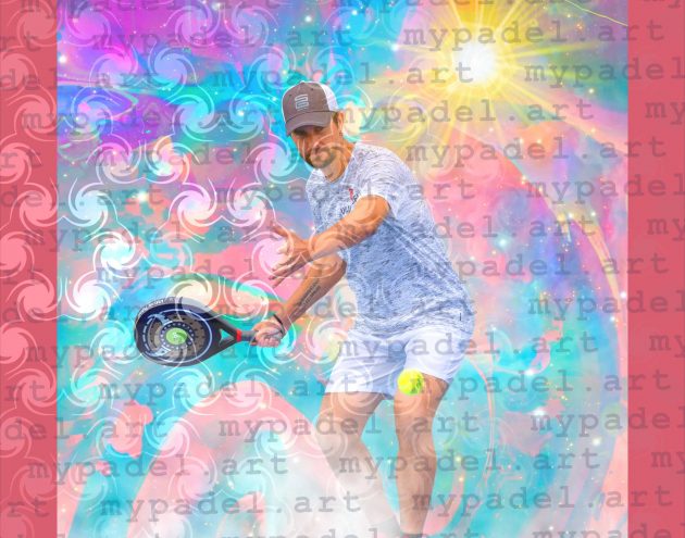 Psychedelic Padel - Safe Return By player-zero@0.5x